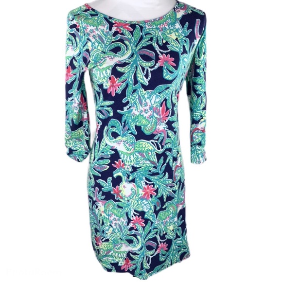 Lilly Pulitzer Dresses & Skirts - Lily Pulitzer Cotton Shift Dress Size Small